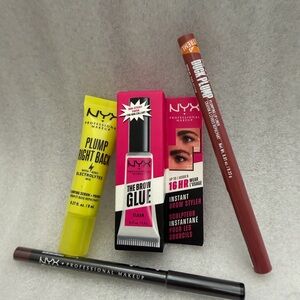 NEW NYX Makeup Bundle – 4 Piece $18 Originally about $34 total